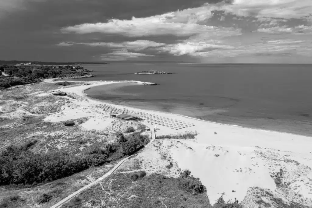 Plage Arkutino Bulgarie